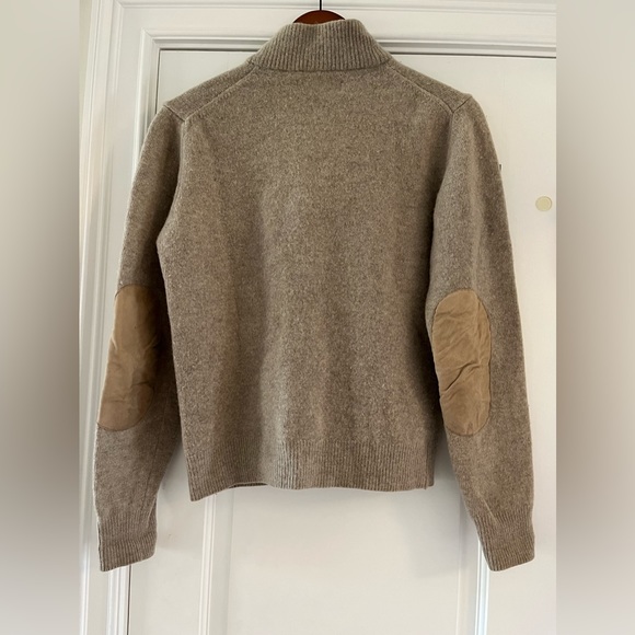 Barbour Sweater With half Zip MKN0585 Stone FW23/24 size small EUC - Picture 7 of 14